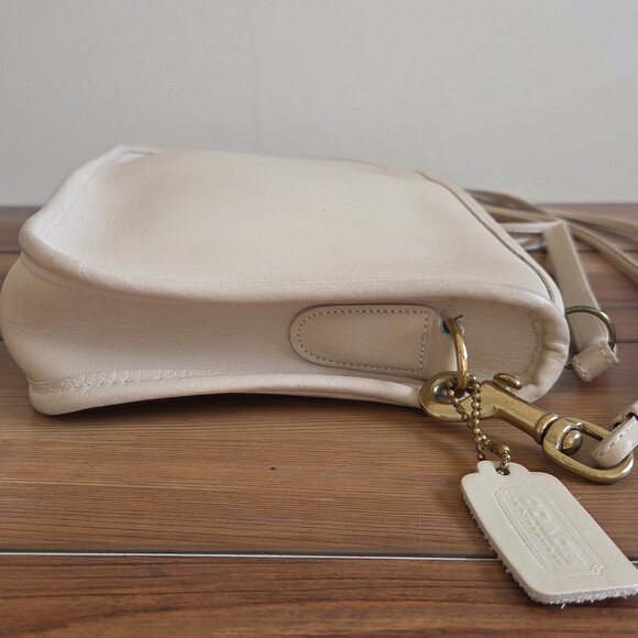 Coach vintage 90's Quinn Convertible Crossbody bag In Bone Color - Picture 5 of 16